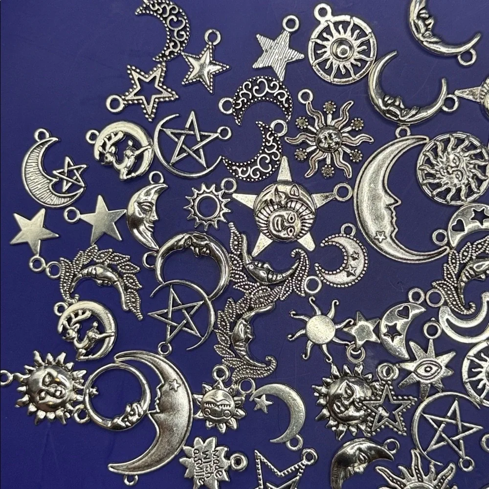 Silver Celestial Charms Set - Picture 4 of 6